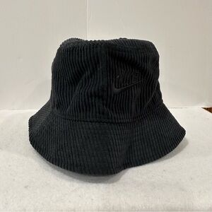Nike Black Corduroy Apex Bucket Hat